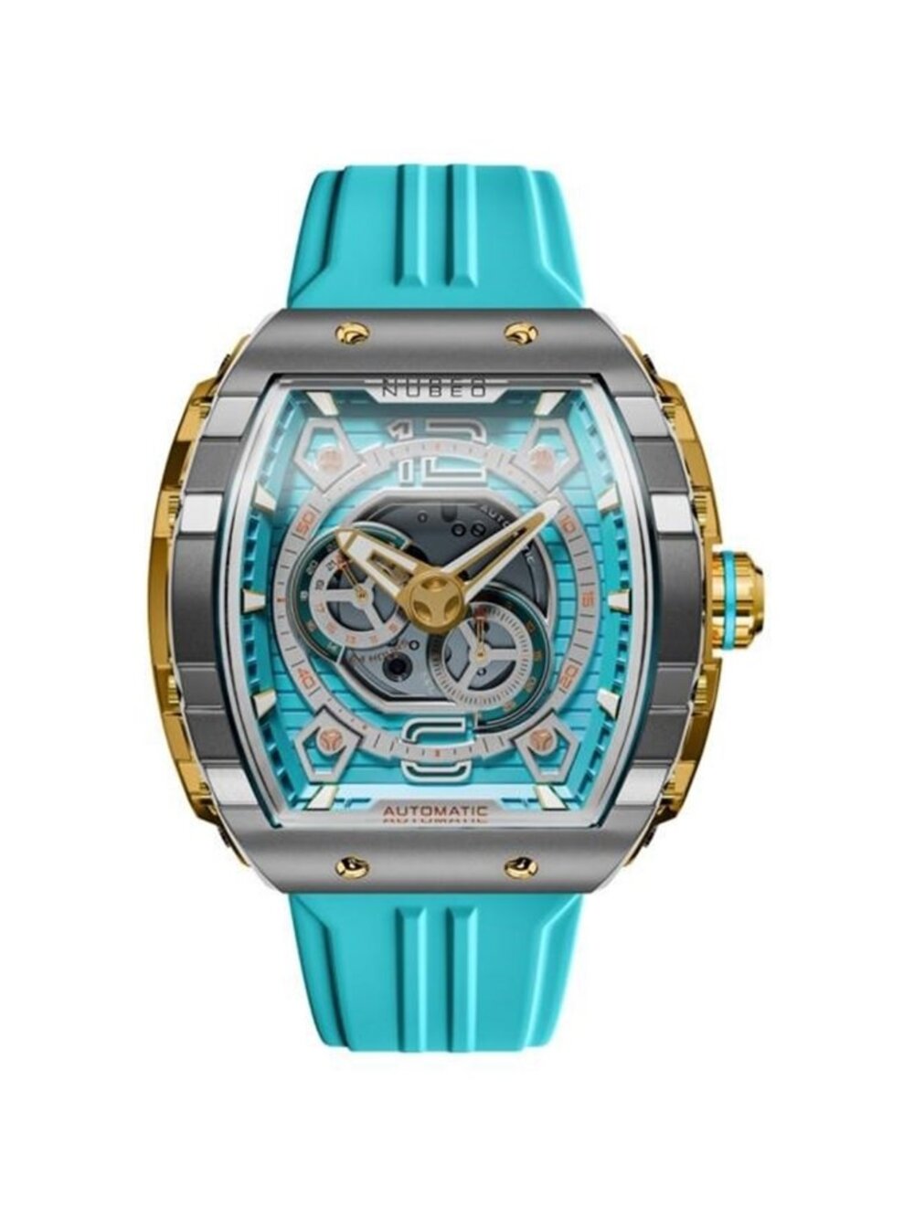 NWT Nubeo Magellan Blue Dial Men's Watch